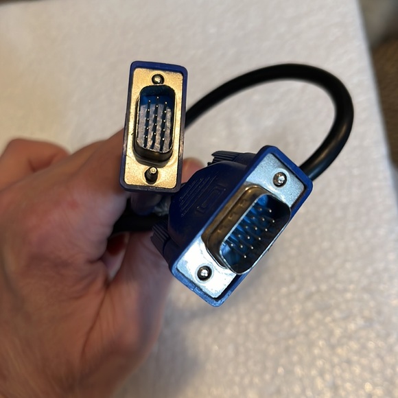 VGA Cable Monitor Wire Male to Male M/M for PC TV LCD LED Video Projector - Picture 2 of 2